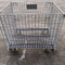 gabbie di stoccaggio del magazzino 600kg con le ruote per il Odm del supermercato